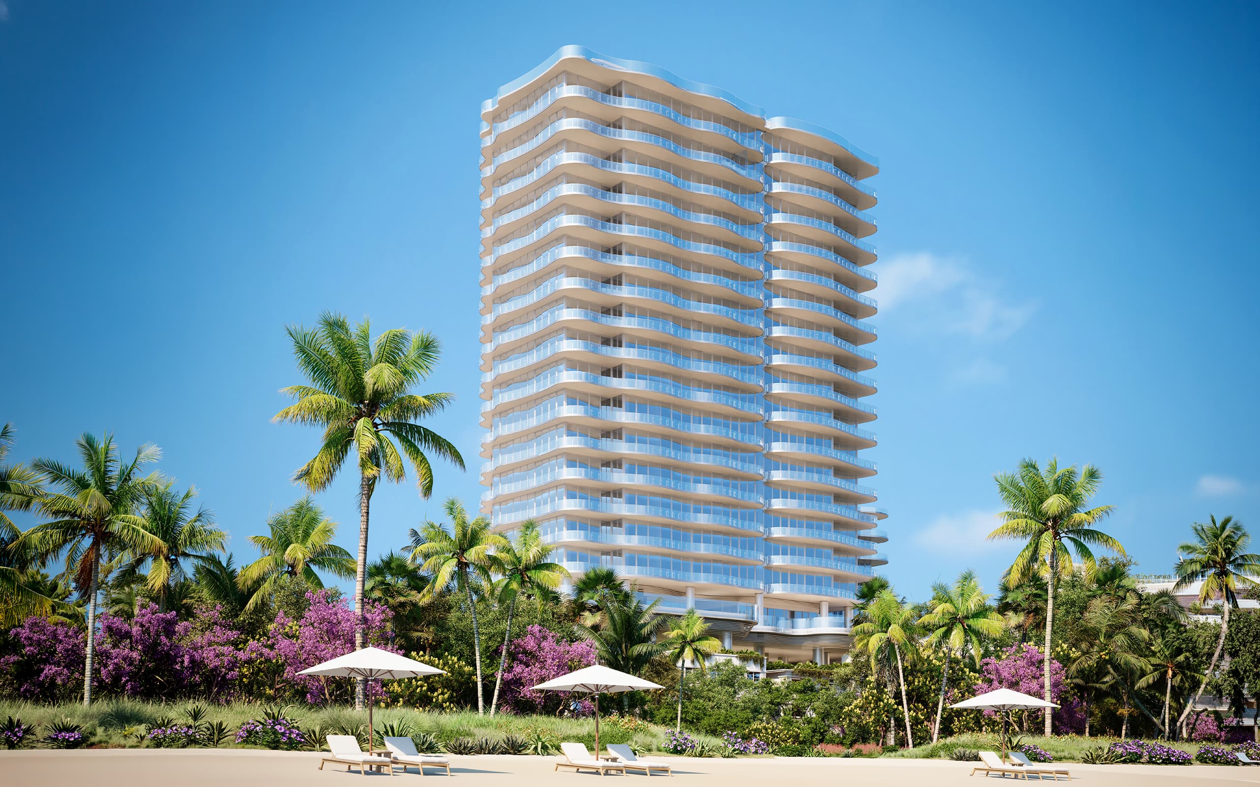 Residencial y hotel separados