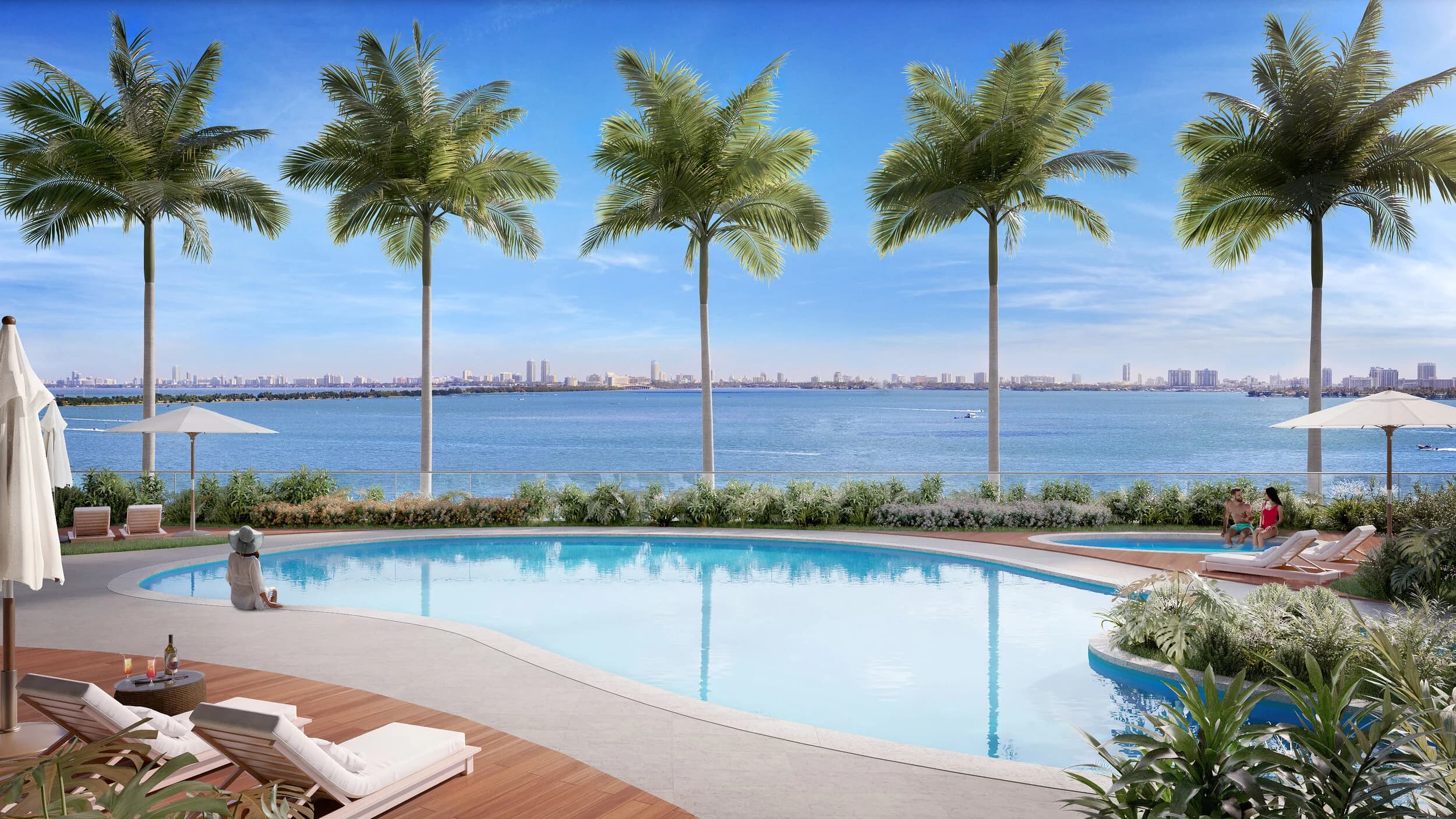 Edgewater bayfront location