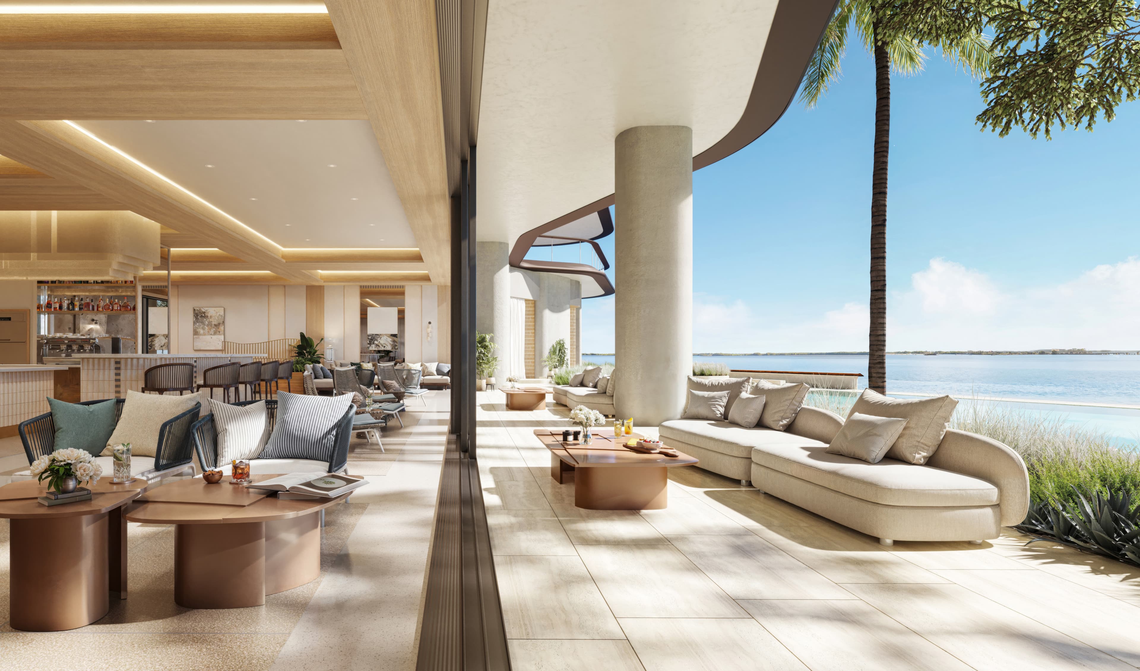 100,000+ sq ft amenity podium